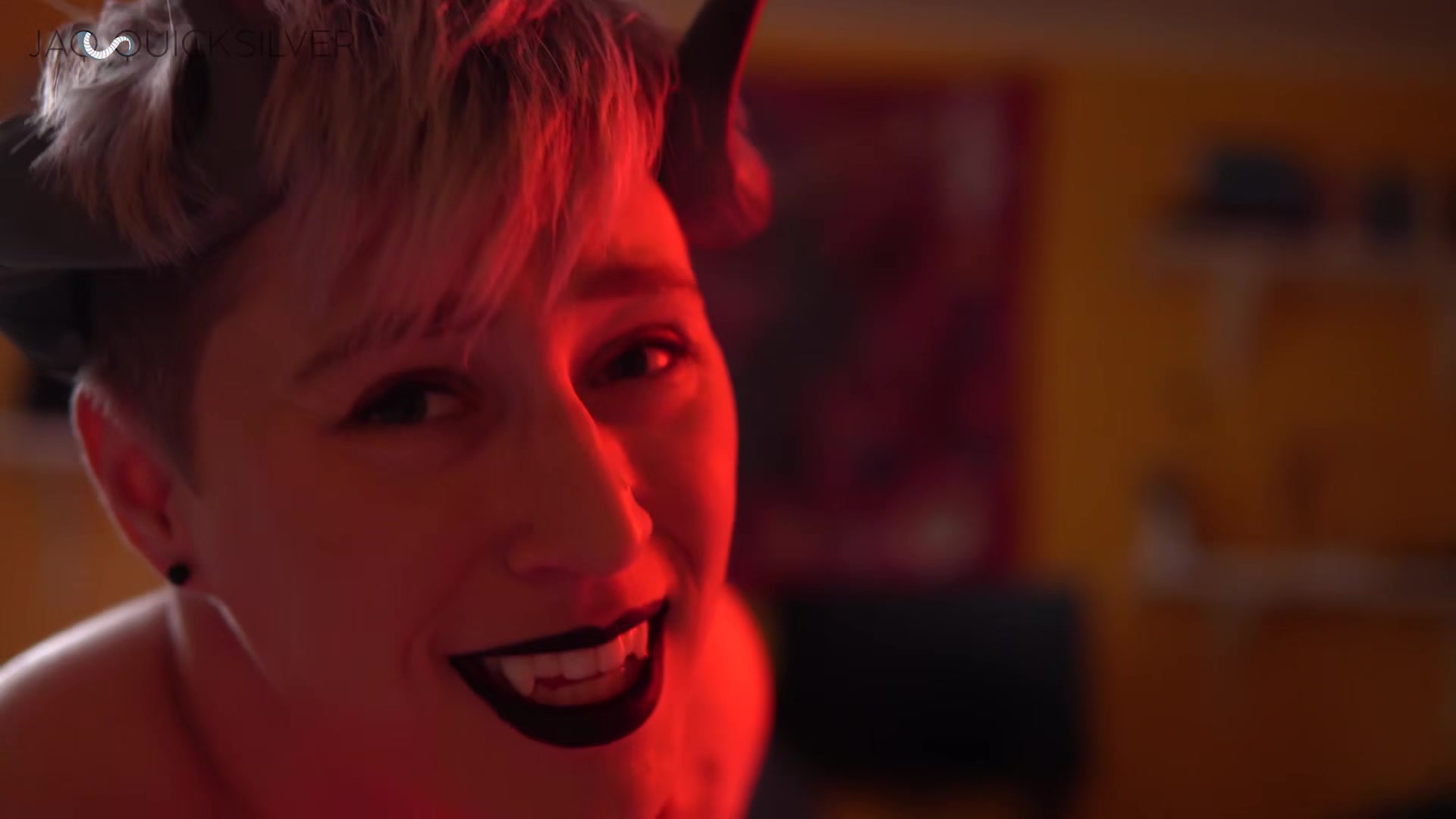Demon Seed: Trans FtM Incubus with Massive Strapon Cock Impregnates You on Halloween - pegging breed