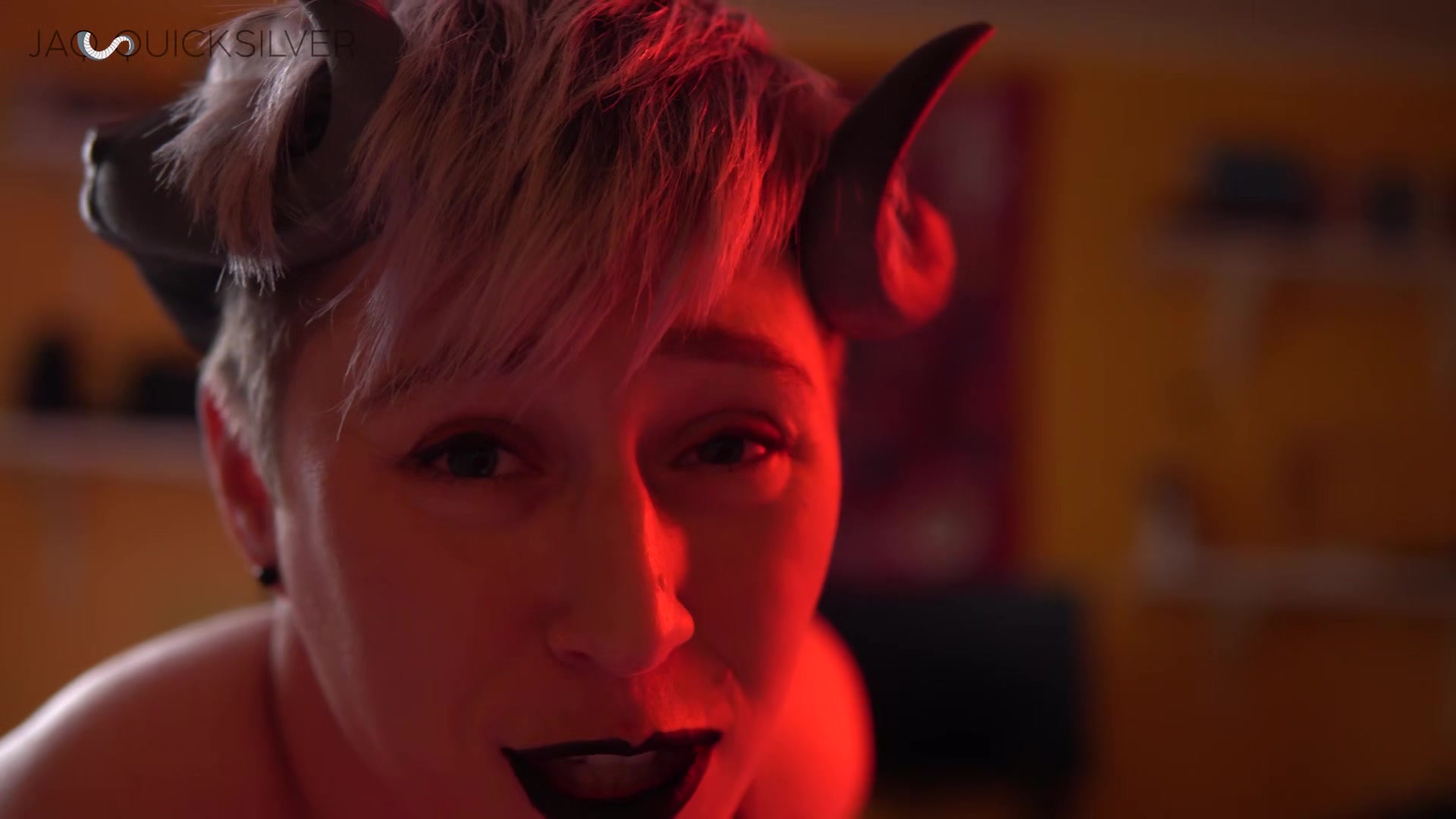 Demon Seed: Trans FtM Incubus with Massive Strapon Cock Impregnates You on Halloween - pegging breed