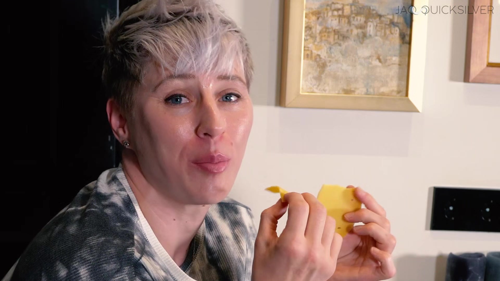 Friendly Giantess Gives You a Cheese Handjob Before Shrinking and Eating You - Giantess Vore POV