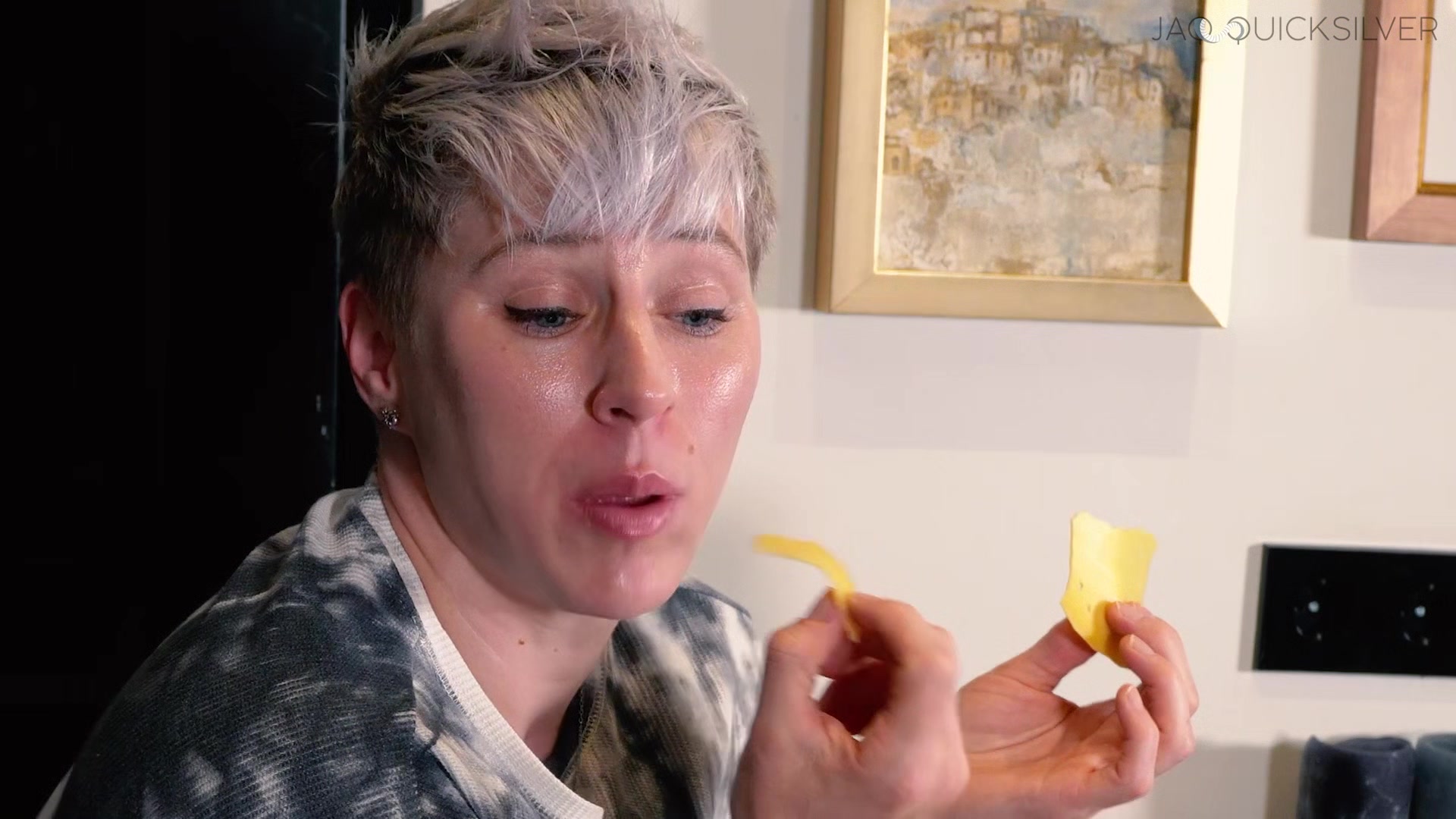 Friendly Giantess Gives You a Cheese Handjob Before Shrinking and Eating You - Giantess Vore POV