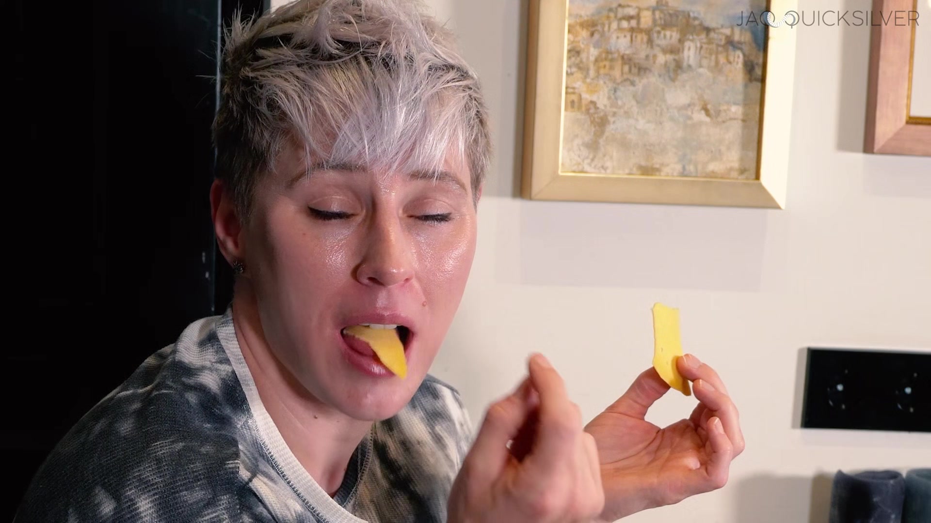 Friendly Giantess Gives You a Cheese Handjob Before Shrinking and Eating You - Giantess Vore POV