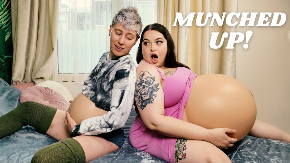 Munched Up! Hungry Friends FtM Jaq Quicksilver and BBW Sydney Screams Same Size Vore You