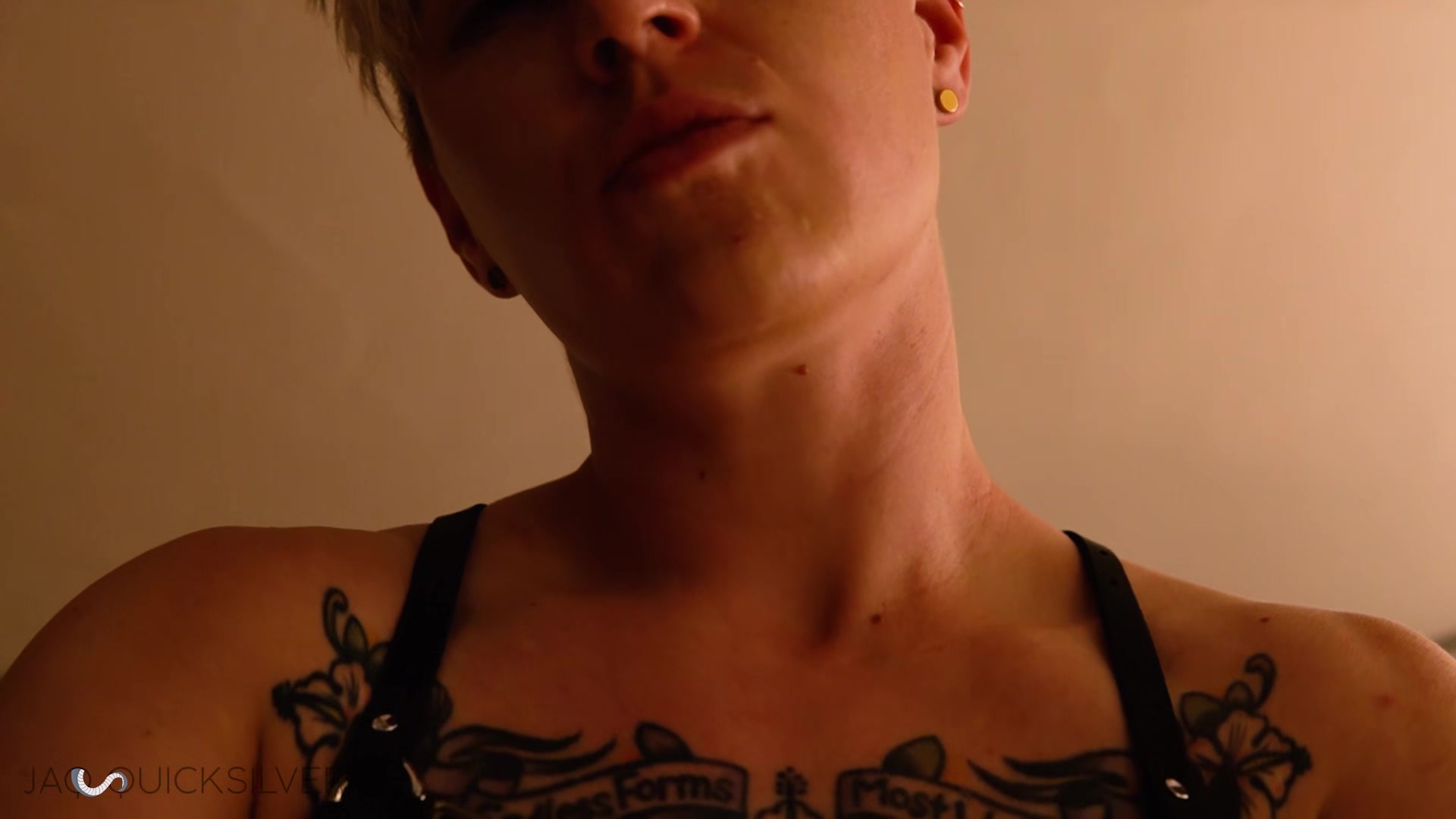 PART 3 POV Lesbian Domination - Bondage and Strapon Anal Rough Fucking with FtM NB dominant