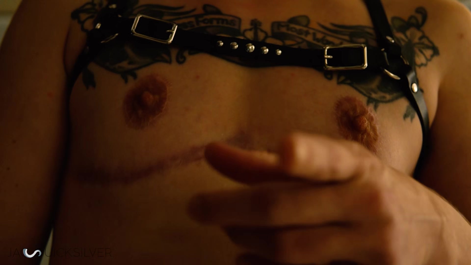 PART 3 POV Lesbian Domination - Bondage and Strapon Anal Rough Fucking with FtM NB dominant