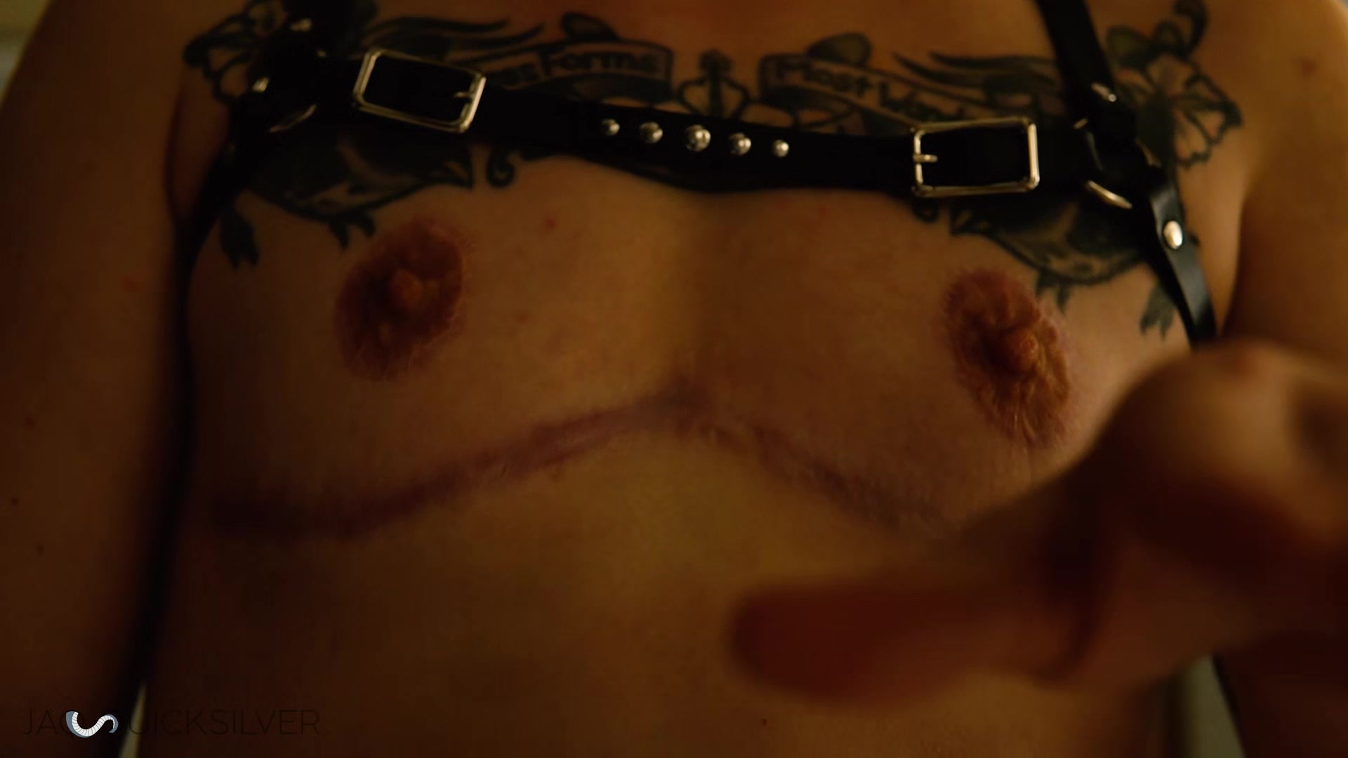 PART 3 POV Lesbian Domination - Bondage and Strapon Anal Rough Fucking with FtM NB dominant
