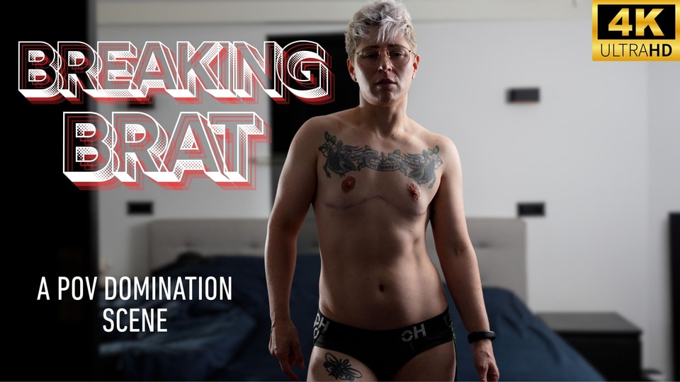 Breaking Brat - Alpha Dominant Makes You Submit with Rough Play, Verbal Humiliation, Golden Shower