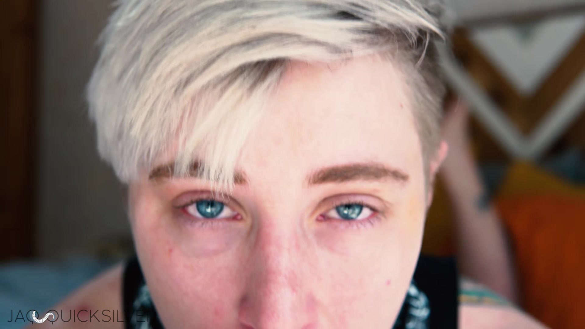 Bi-curious Straight Guy Blowjob and Creampie FtM Trans Friend Pussy POV
