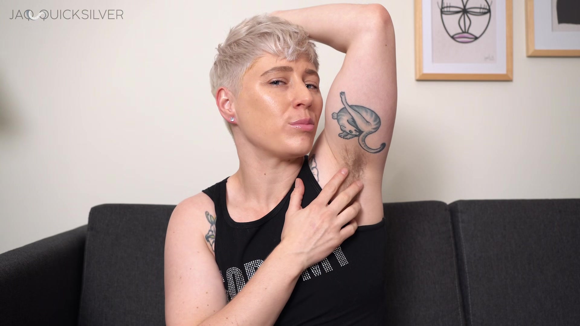 Hairy Armpit Sex from Your Trans FtM Boyfriend - POV Armpit Sex and Worship