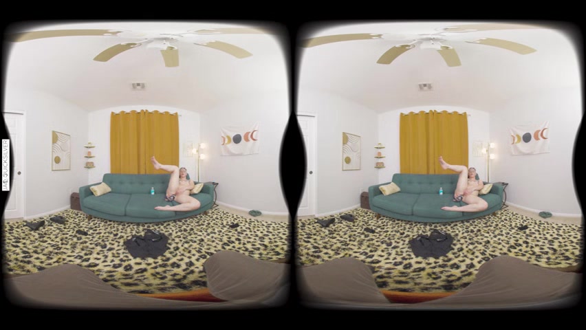 VR FtM Trans Fucks His Ass with Massive Dildo and Cums Hard in Virtual Reality