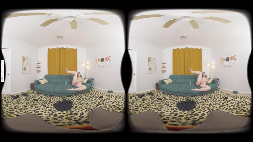 VR FtM Trans Fucks His Ass with Massive Dildo and Cums Hard in Virtual Reality