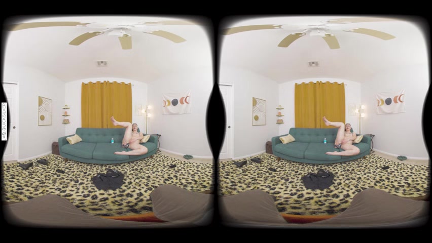 VR FtM Trans Fucks His Ass with Massive Dildo and Cums Hard in Virtual Reality