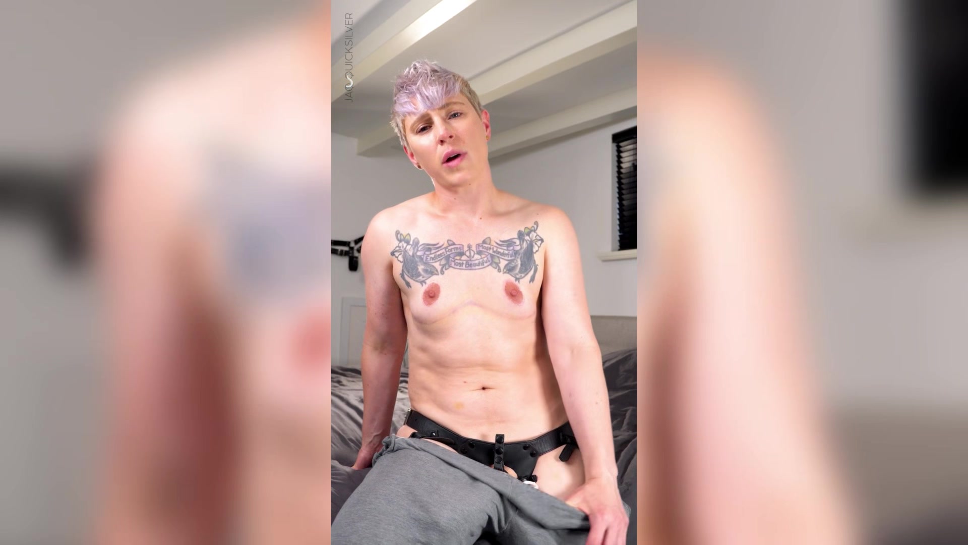 Submit to D-ddy's Edging: POV JOI Cum Command Session with FtM Dominant and Strapon