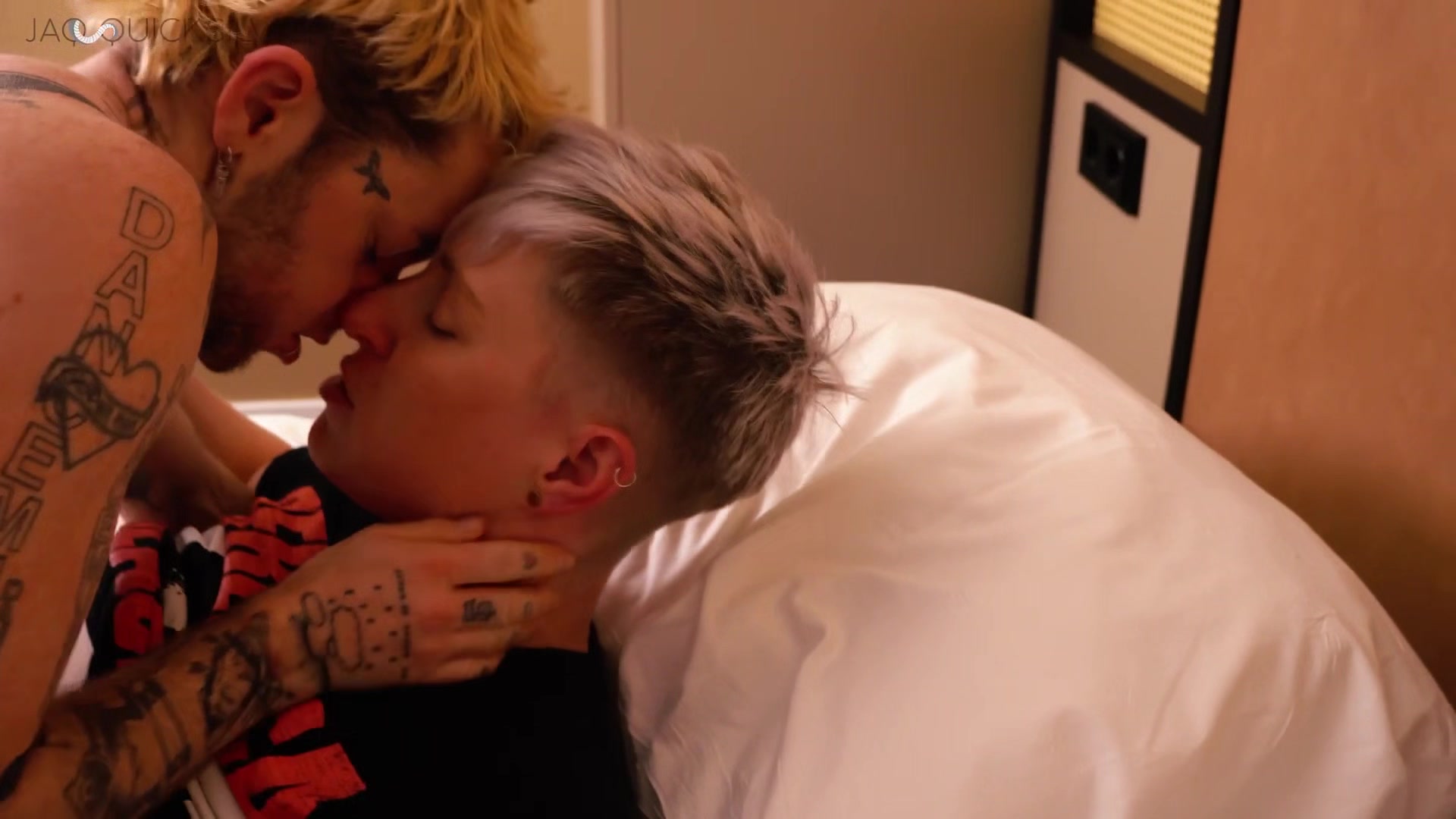 Slutty Sleepover with XXX Skips! T-boys get nasty - T4T oral and double penetration