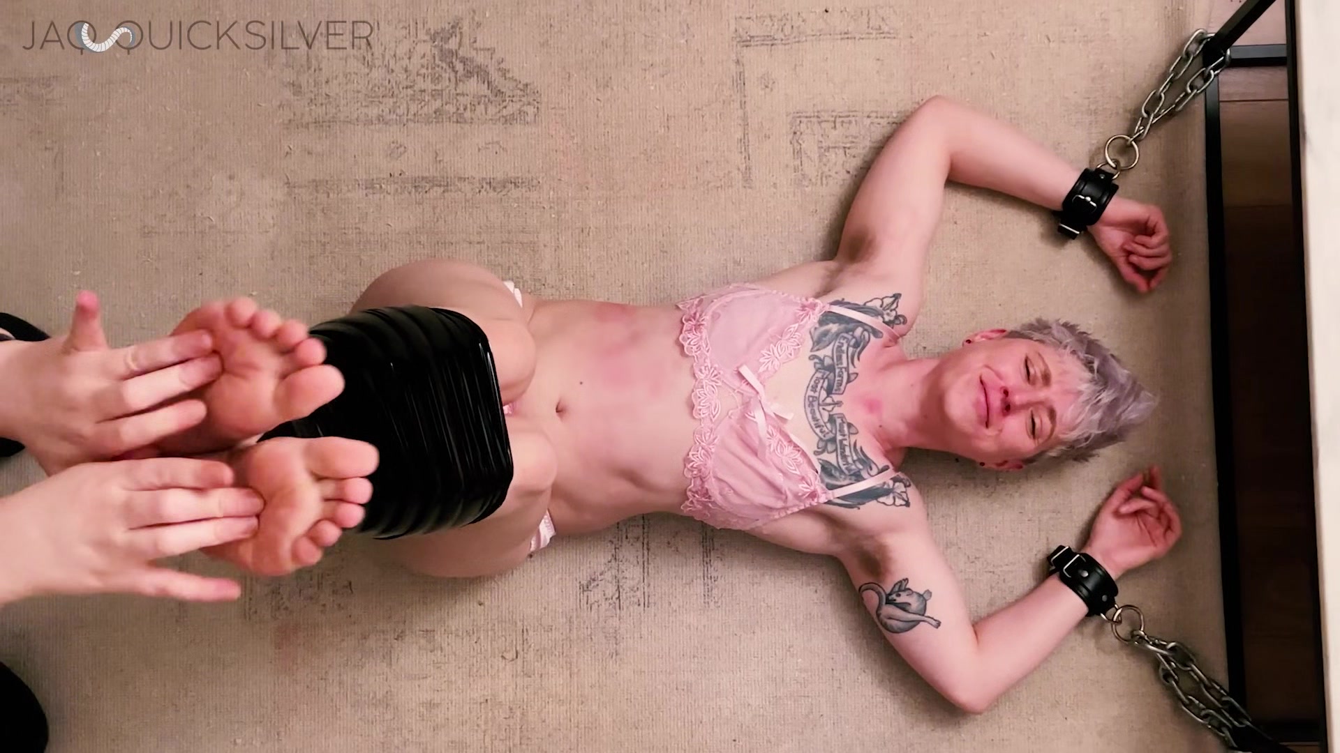 Taped and Tickled! Cute Nonbinary T4T Full-body Tickle Torment with Real Tickling ft Jude Ecole