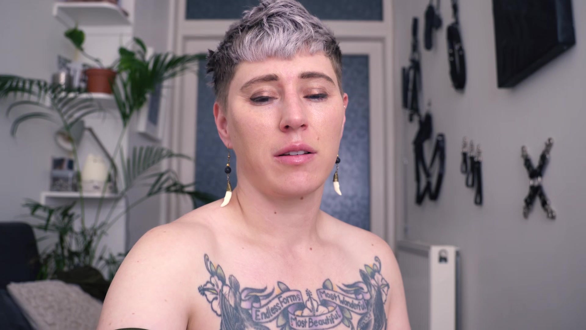 Raver Roommate Makes You a Human Ashtray While They Masturbate POV Domination