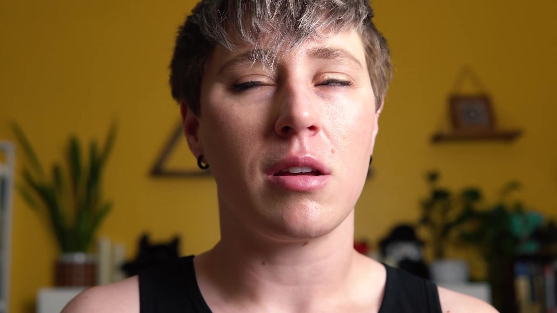 New Years Trans FtM POV bisexual encouragement JOI with masturbation cum countdown and CEI