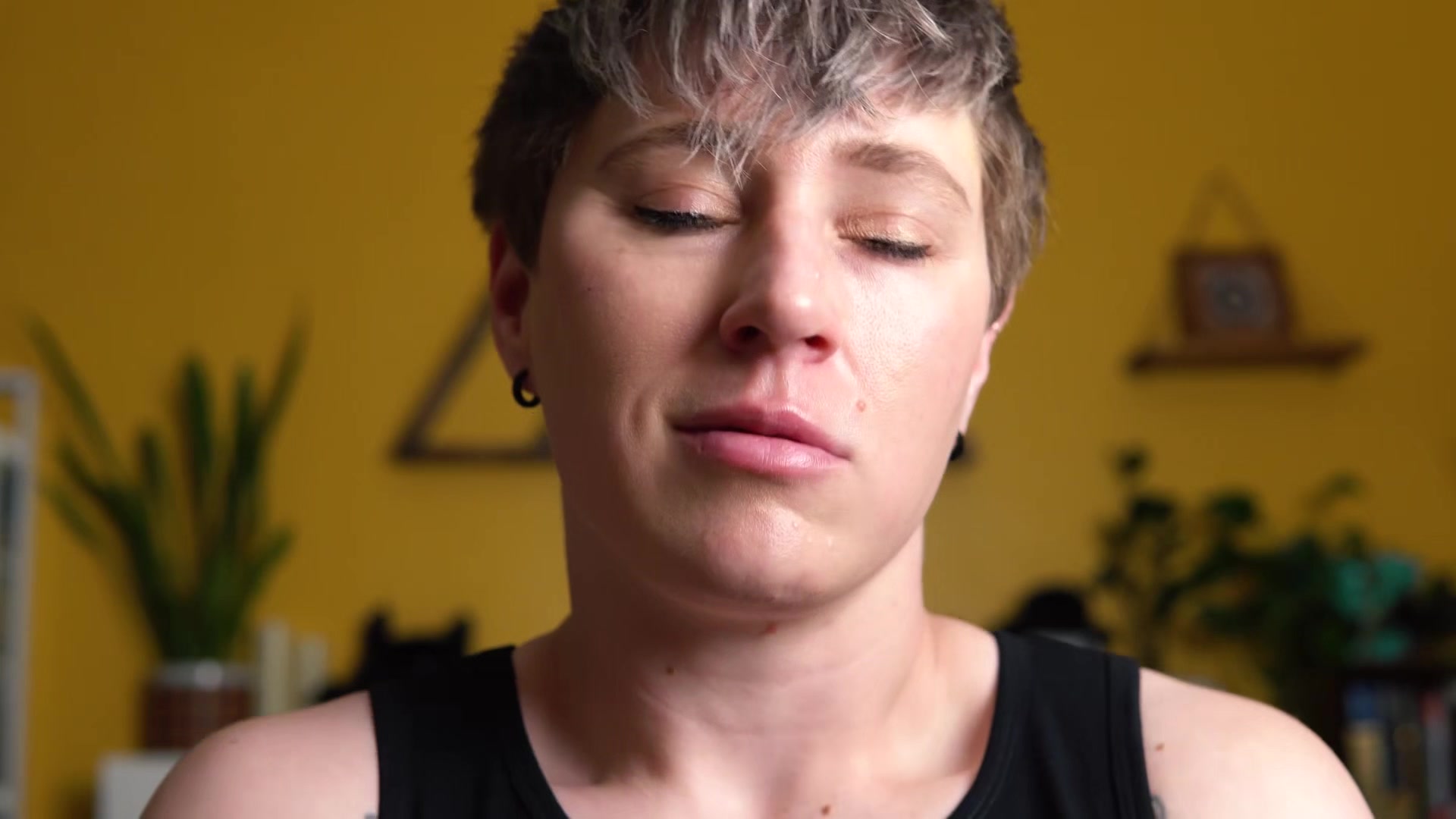 New Years Trans FtM POV bisexual encouragement JOI with masturbation cum countdown and CEI
