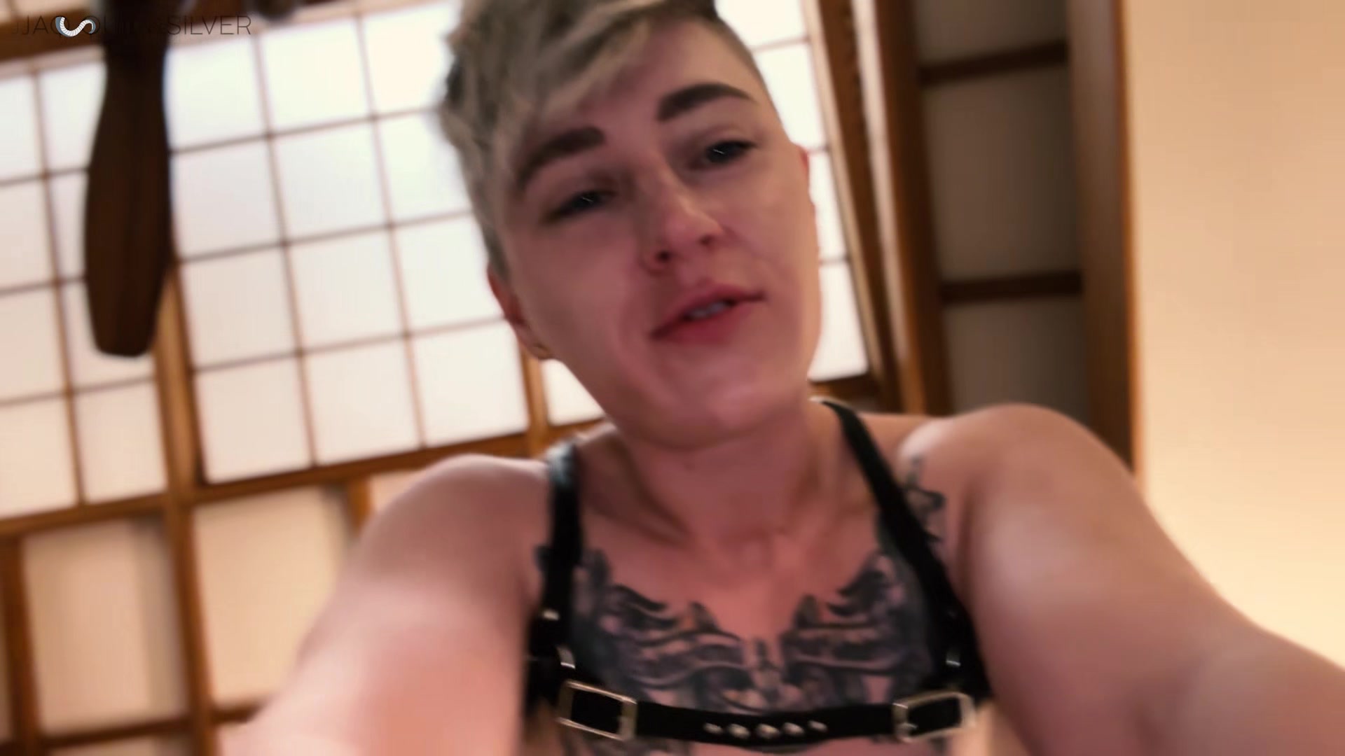 PART 2 POV Lesbian Domination - Spanking and Beating and Shoving You with FtM NB dominant