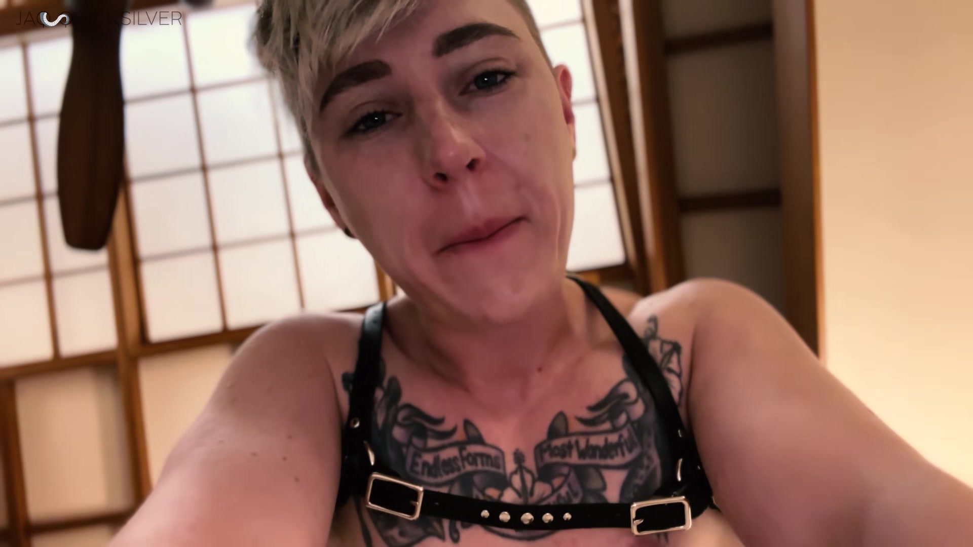 PART 2 POV Lesbian Domination - Spanking and Beating and Shoving You with FtM NB dominant