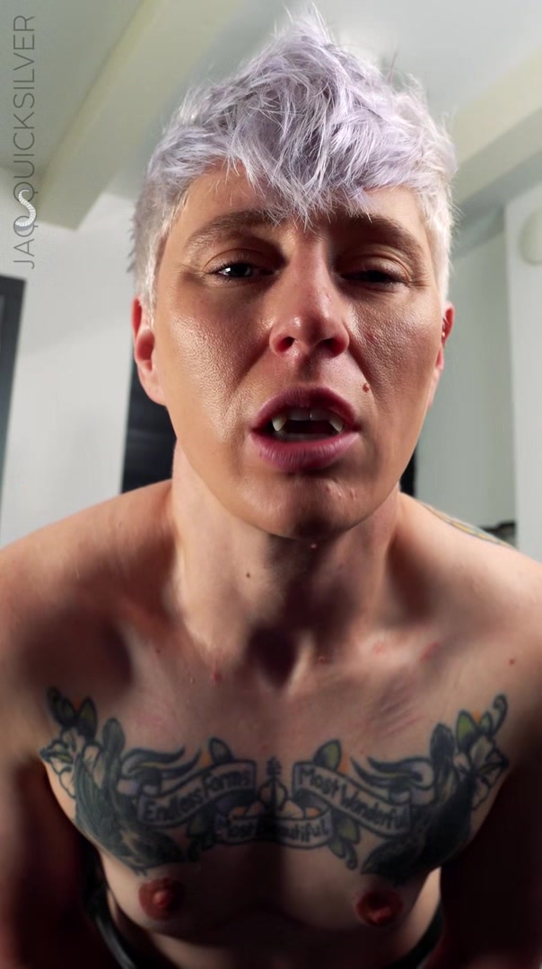 Obey Your Vampire Master - FtM Jaq Quicksilver Makes You Stroke for His Undead Amusement - CEI