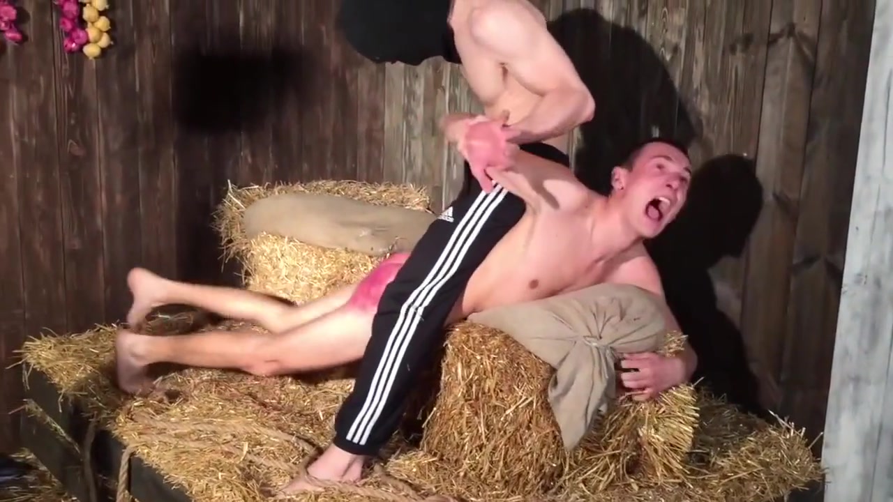 Spanked In The Barn