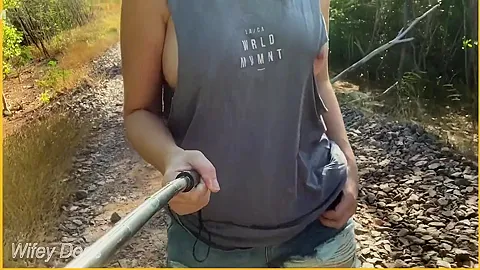 Wifey Struts Her Stuff In A Ripped Shirt