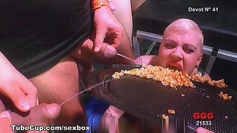 Best pornstar in Horny Gangbang, German adult video