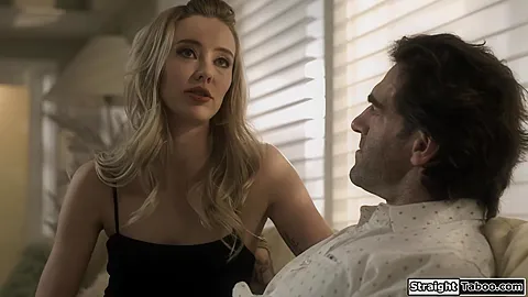 Blonde teams up to share the spoils and seduce a businessman