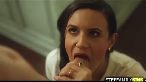 Guy fucking then making big tits stepmom in law squirt