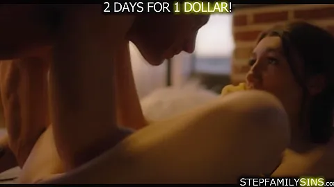 Petite stepdaughter getting fucked by pissed off stepdad