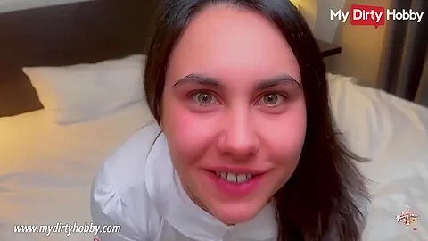 My Dirty Hobby - College babe swallows cum after anal