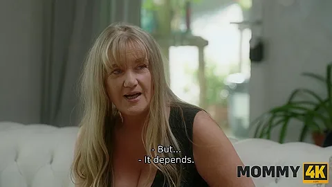 MOMMY4K. Step mommy’s Up for It