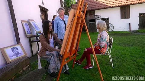 Czech Streets – Cum Covered Artist
