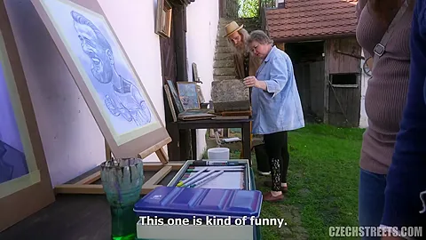Czech Streets – Cum Covered Artist