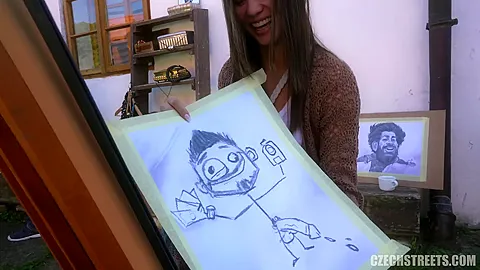 Czech Streets – Cum Covered Artist