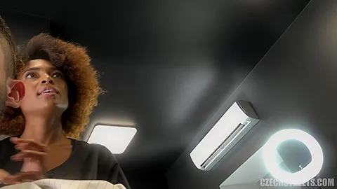Czech Streets – Extra Sexy Black Hairdresser
