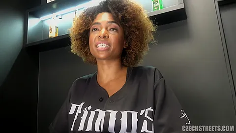 Czech Streets – Extra Sexy Black Hairdresser