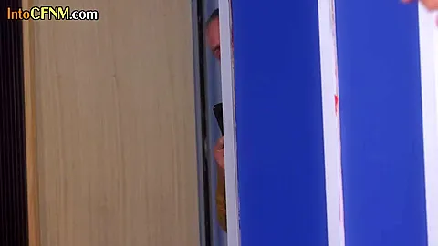 Shameless CFNM enjoying sex show with their neighbours