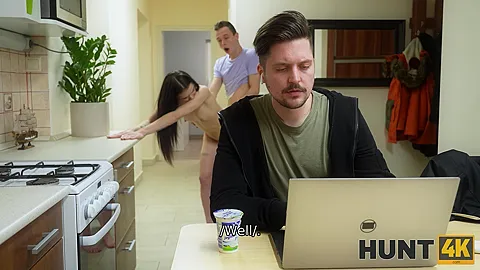 HUNT4K. Just Fix It While I'm Fucking Your Girlfriend!