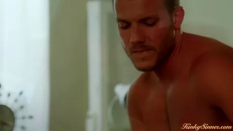 Big tits brunette flirting and fucking her bffs boyfriend