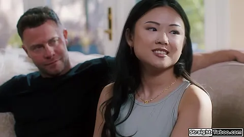 Couples domination sexvid did the trick to get asian to join