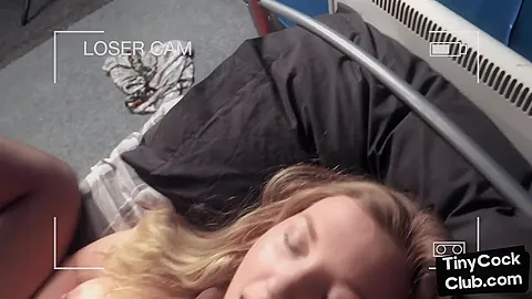 SPH Euro IR babe fucked in front with tiny cock