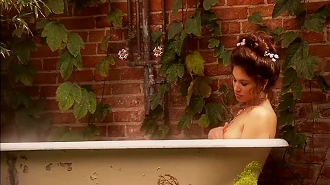 Horny Brunette Enjoys Wild Sex Outdoors