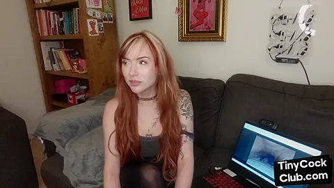 Solo European SPH tattooed amateur babe talks humiliative