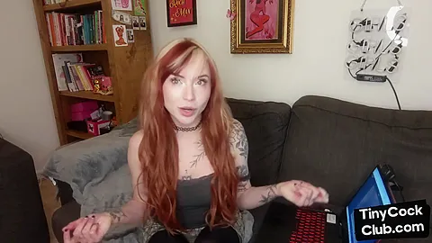 Solo European SPH tattooed amateur babe talks humiliative