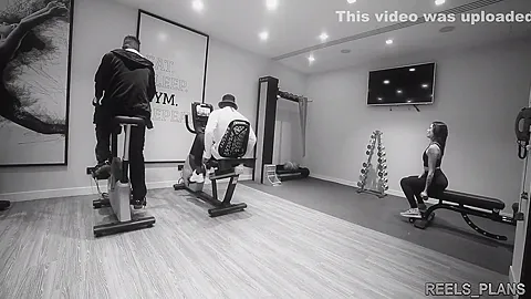The Young Frenchwoman Fucked Hard By 2 Strangers She Met In The Gym!!!