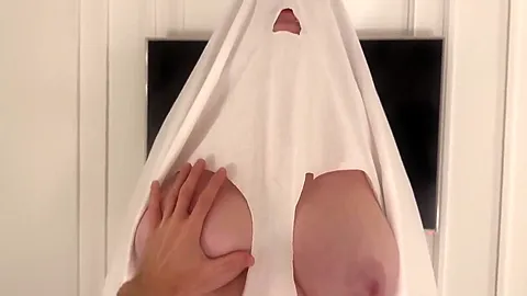 Fucked Big Titty Ghost On Halloween