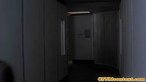 Flight attendant femdoms pussyfucked