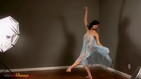 Hot 18 Year Old Indian Stripper Filming Herself Naked In Erotic Porn