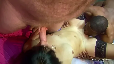 Spreading wide for a pussy licking